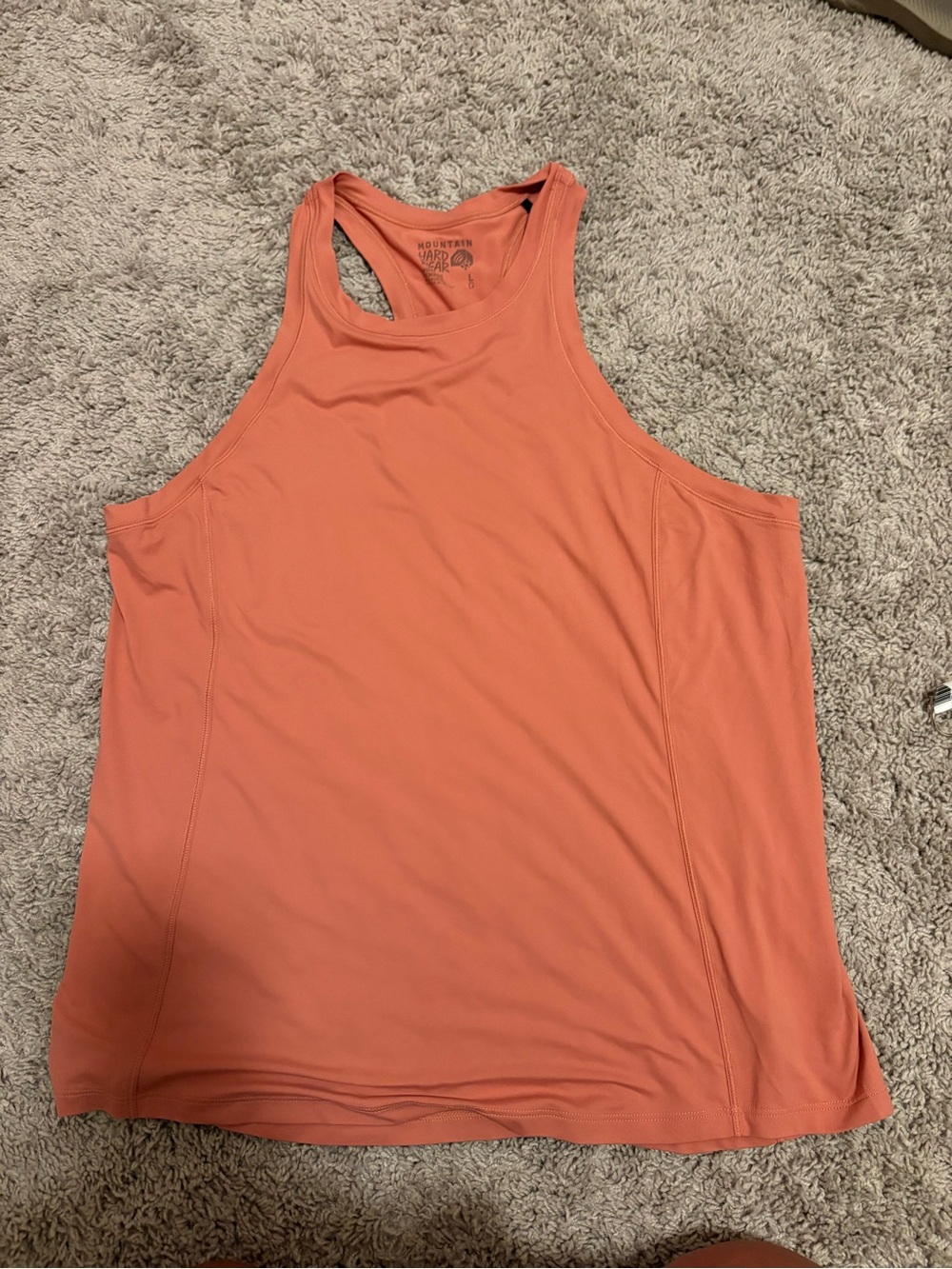 Mountain Hardwear Women’s Coral-Orange Racerback Tank Top